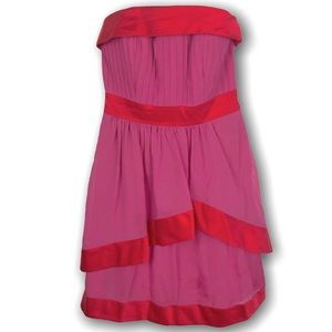 PHOEBE COUTURE | Pink & Red Mini Dress